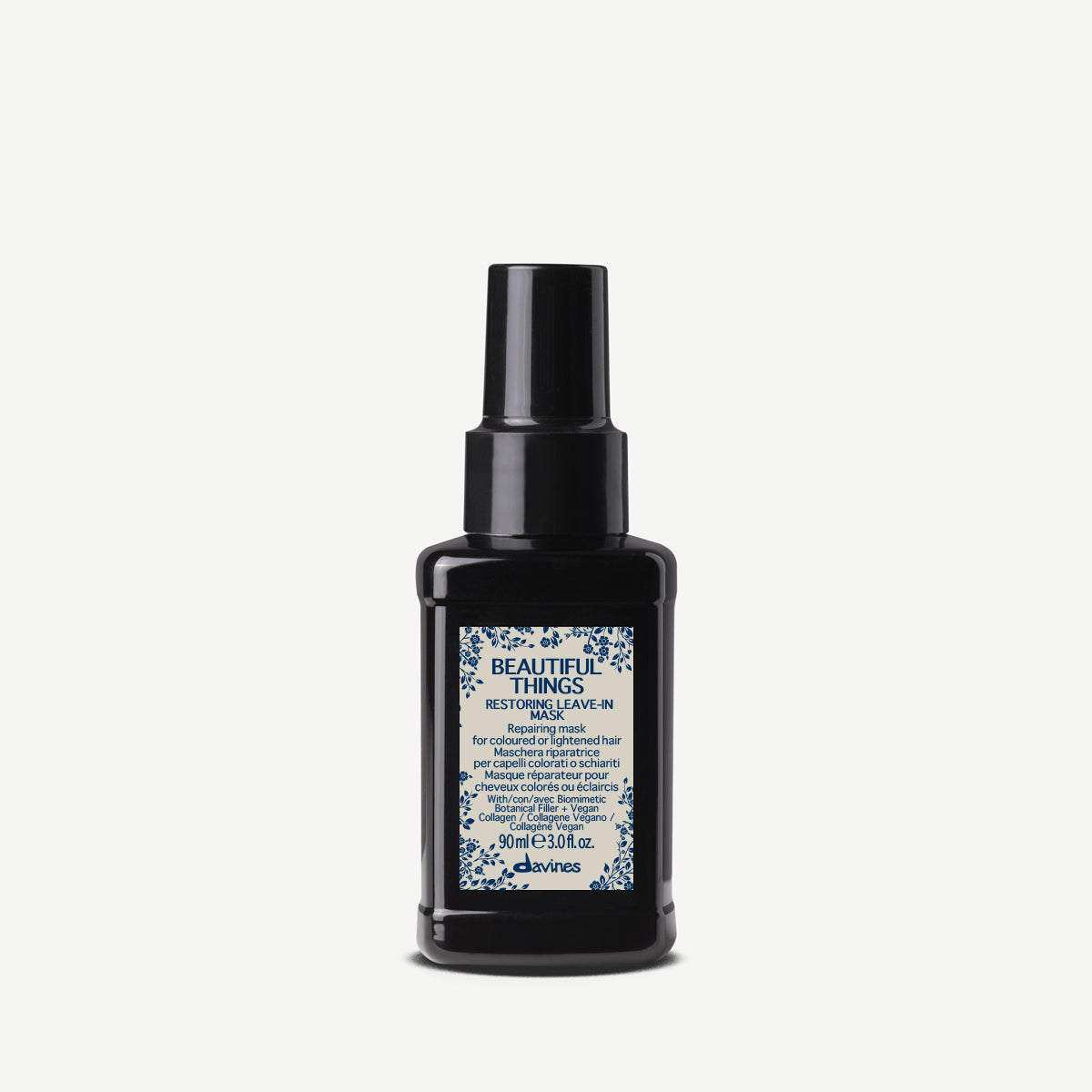 Davines France BEAUTIFUL THINGS Restoring Leave-in Mask - Masque sans rinçage réparateur pour cheveux colorés ou décolorés