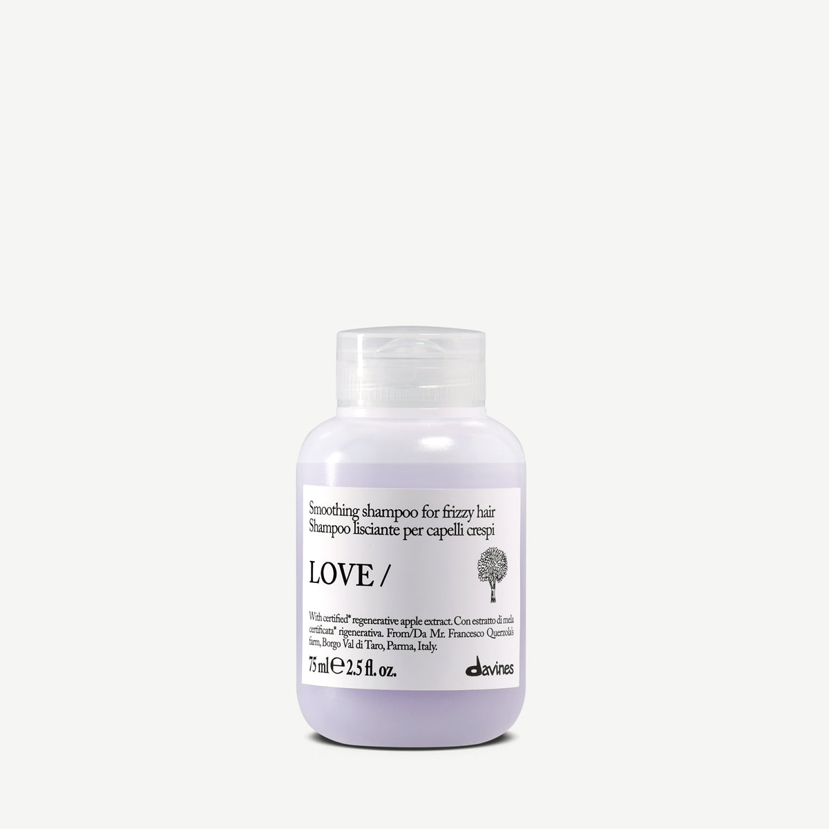 Davines France LOVE SMOOTHING Shampoo - Le shampoing pour cheveux lisses qui préserve la beauté naturelle de votre lissage. Pour une chevelure soyeuse, lumineuse et parfaitement maîtrisée au quotidien