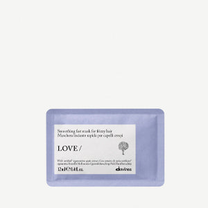 Cheveux texturés - LOVE SMOOTHING Mask 12ml Masque lissant pour les cheveux express qui discipline les frisottis et révèle une douceur soyeuse en 5 minutes seulement Default Title Davines