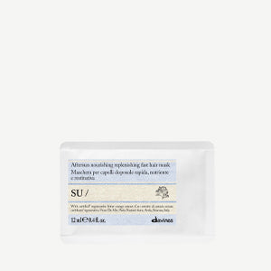 Après-soleil - SU Hair Mask 12ml Le <b>masque cheveux après soleil</b> qui répare intensément les fibres fragilisées par le sel et les UV. Formule fondante, parfum estival envoûtant Default Title Davines