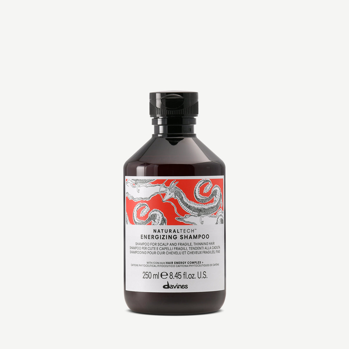 Davines France ENERGIZING Shampoo - Shampoing anti-chute, stimulant et revitalisant pour cheveux fragiles ayant tendance à tomber