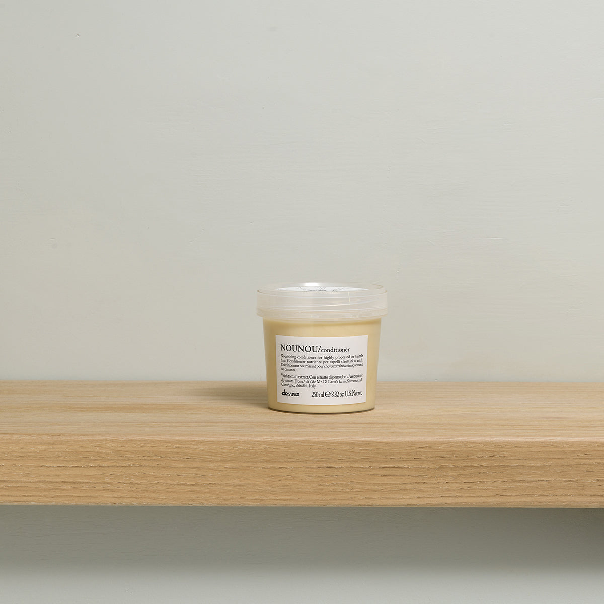 Davines France NOUNOU Conditioner - Conditionneur après-shampoing nourrissant pour cheveux secs, traités ou desséchés par les appareils chauffants ou les décolorations