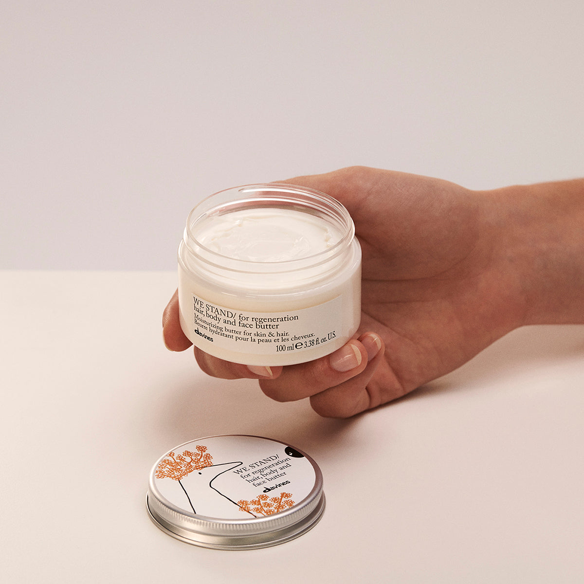 Davines France WE STAND/for regeneration - Beurre hydratant pour cheveux, corps et visage