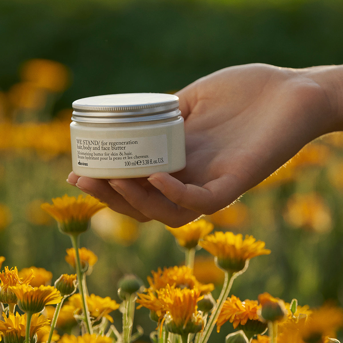 Davines France WE STAND/for regeneration - Beurre hydratant pour cheveux, corps et visage