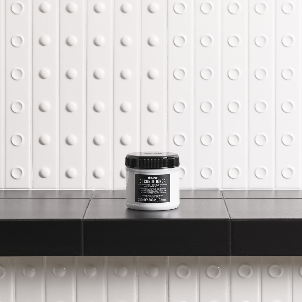 Davines France OI Conditioner - Conditionneur après-shampoing démêlant pour des cheveux brillants, doux et protégés contre les UV