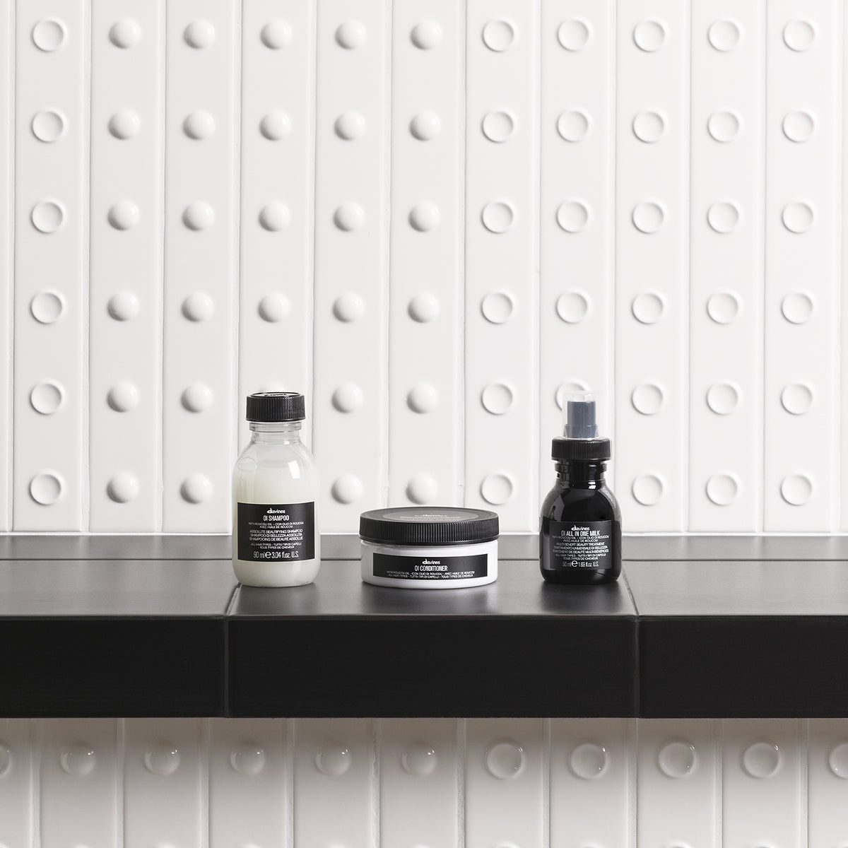 Davines France OI Conditioner - Conditionneur après-shampoing démêlant pour des cheveux brillants, doux et protégés contre les UV