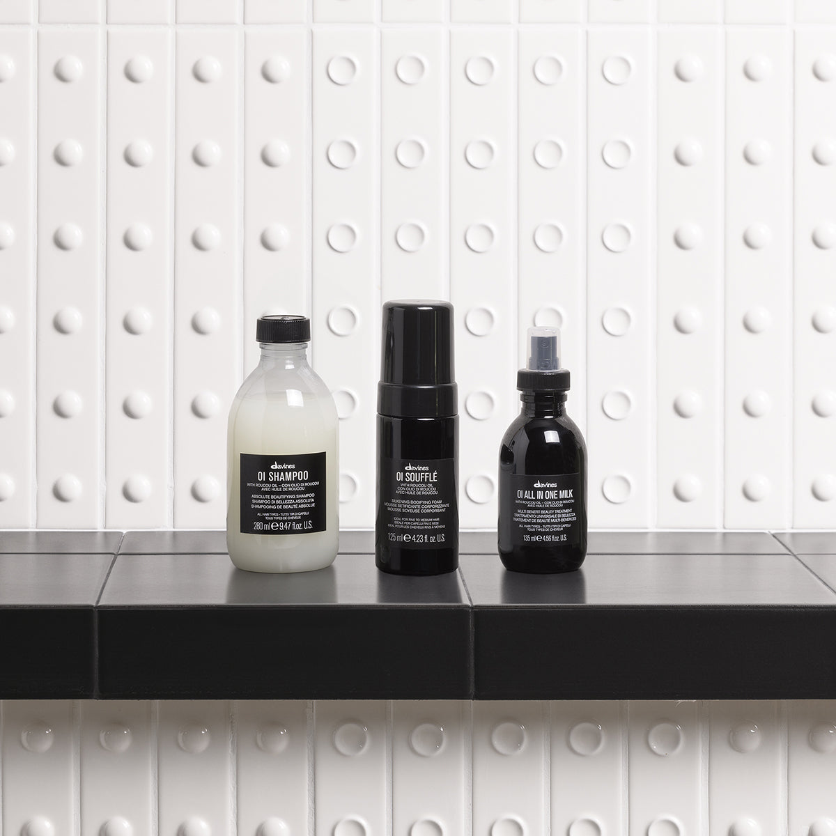 Davines France OI Soufflé - Mousse coiffante volumisante et disciplinante pour tout type de cheveux