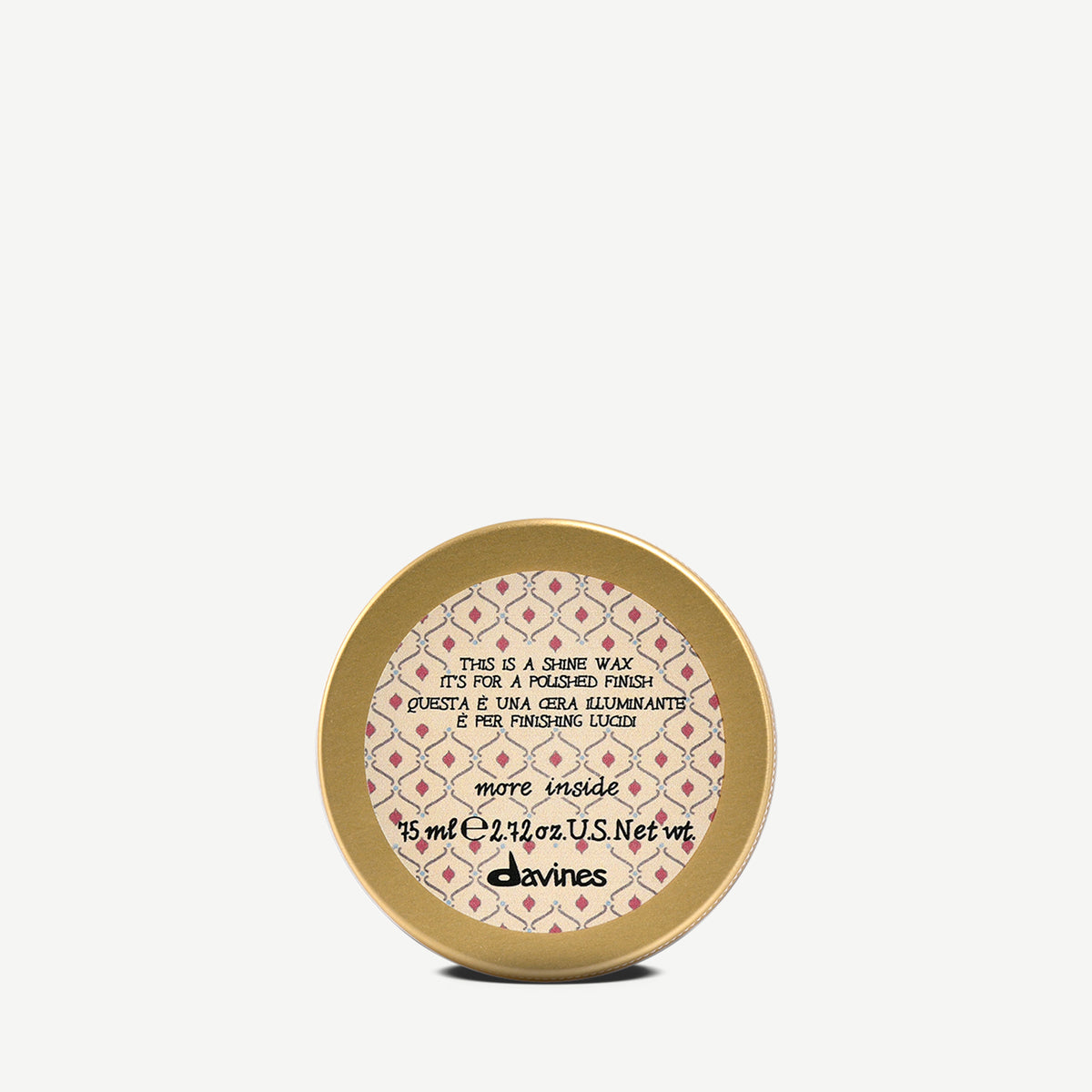 Davines France This is a Shine Wax - Cire capillaire douce à tenue légère pour un fini brillant