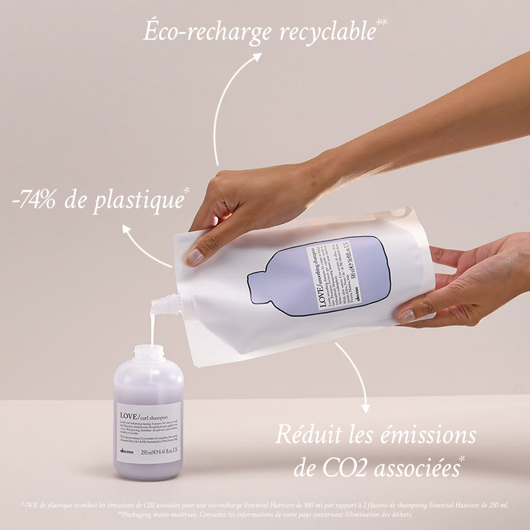 Éco-recharge LOVE Smoothing Shampoo
