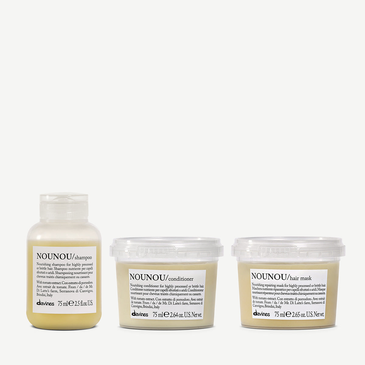 Kit voyage NOUNOU 1 3 pz.Davines