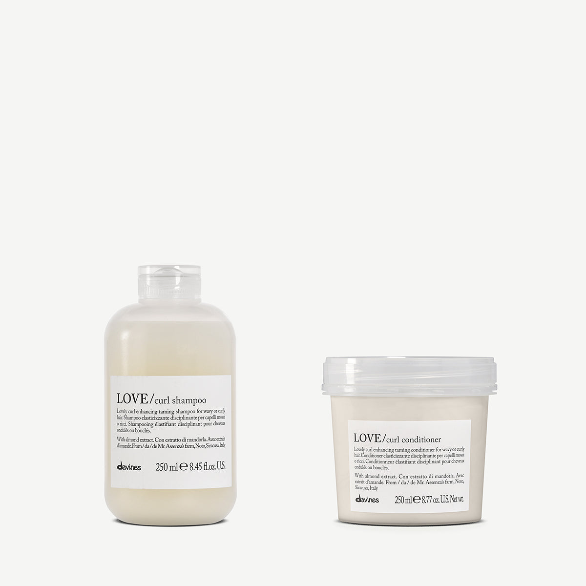 LOVE CURL Duo 1 2 pz.Davines france