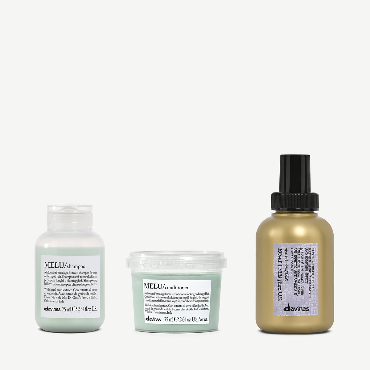 Kit Découverte Cheveux Longs 1 3 pz.Davines france