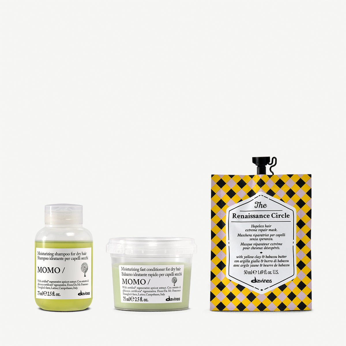 Kit Découverte Cheveux Secs et Déshydratés 1 1 kitDavines