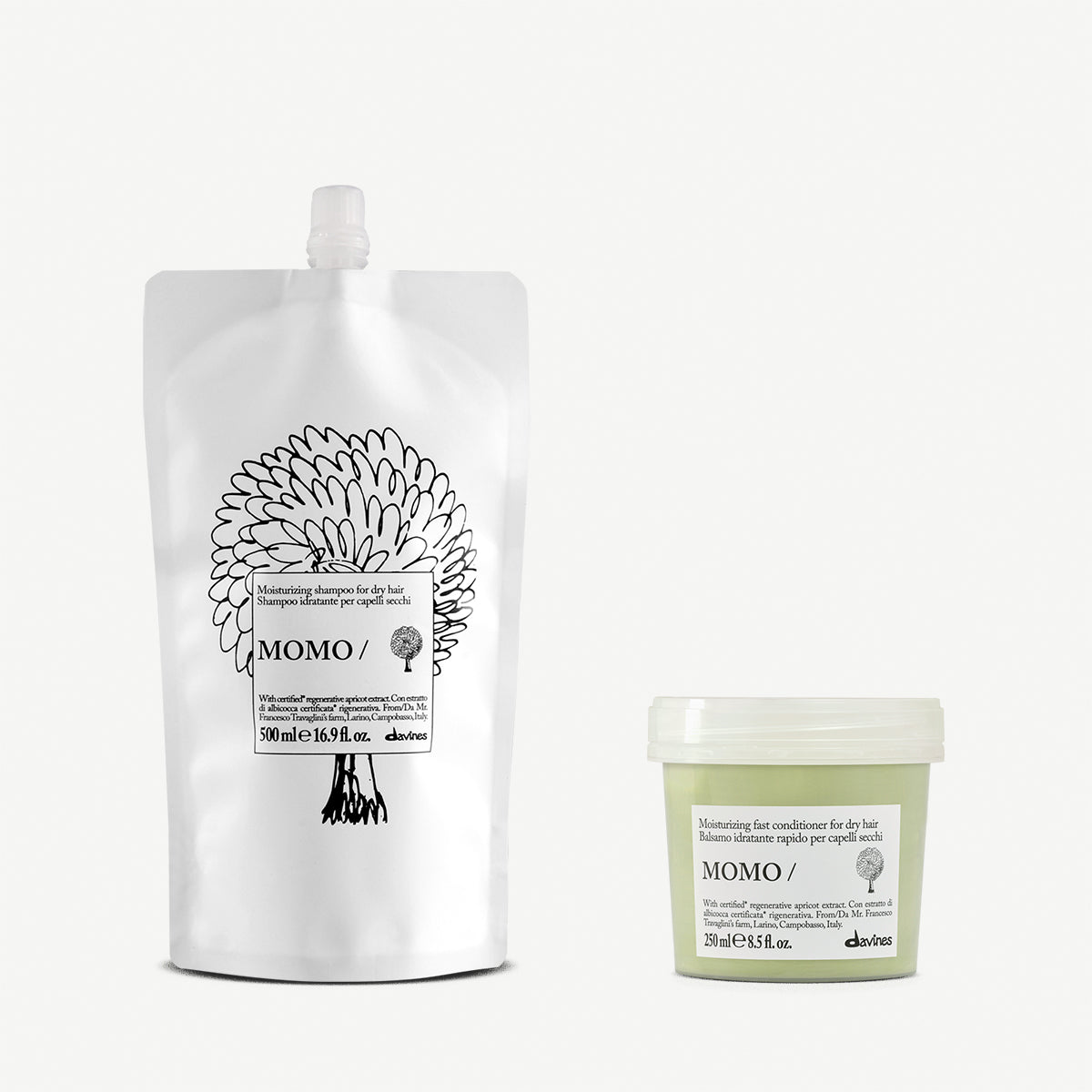 Éco-recharge MOMO Shampoo + Conditioner 1 1 kitDavines