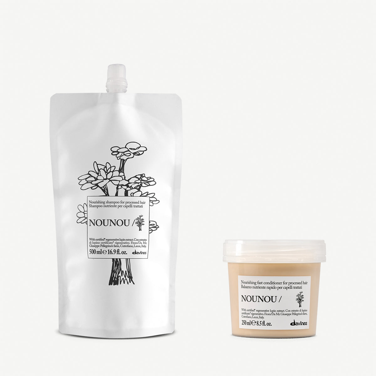 Éco-recharge NOUNOU Shampoo + Conditioner 1 Davines