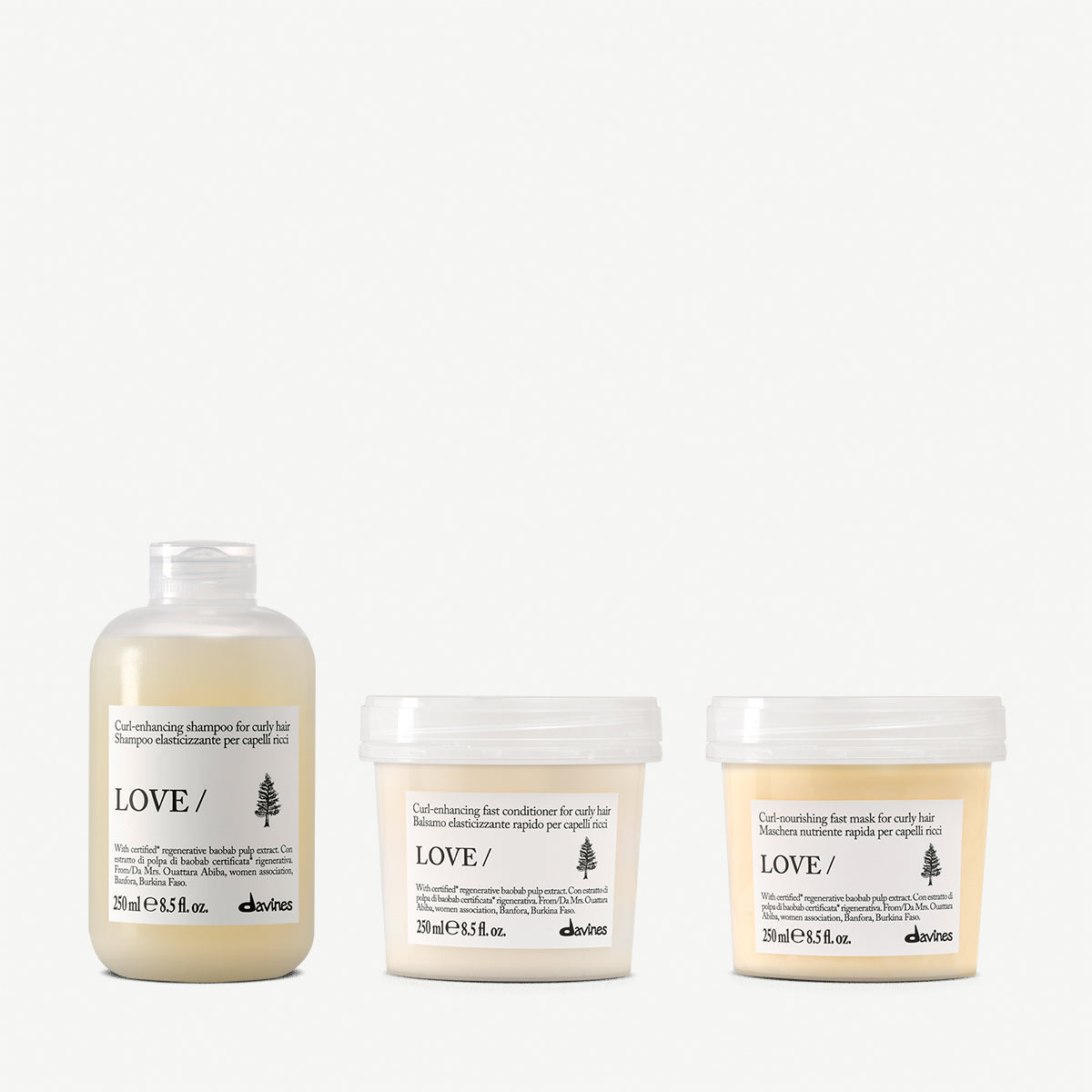 Routine LOVE CURL 1 1 kitDavines