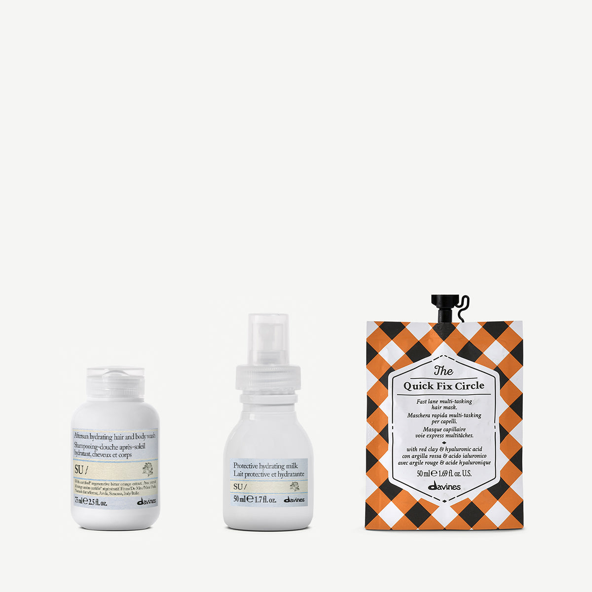 Kit voyage pour l'été 1 Davines