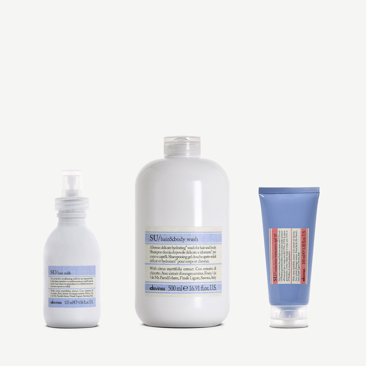 Routine Protection Solaire SU 1  Davines france