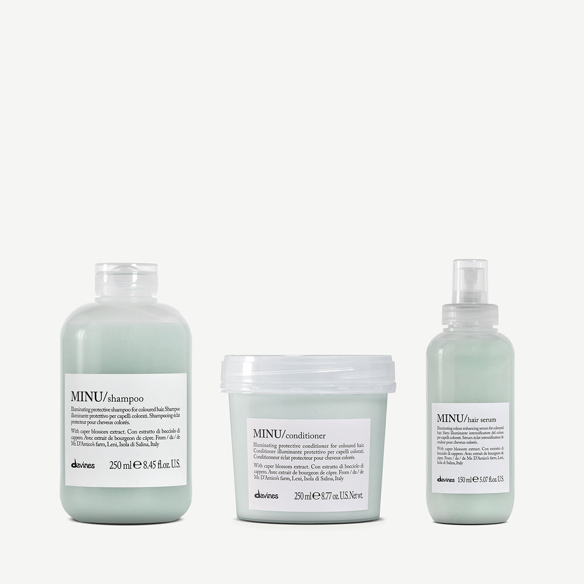 Kit MINU 1 3 pz.Davines france