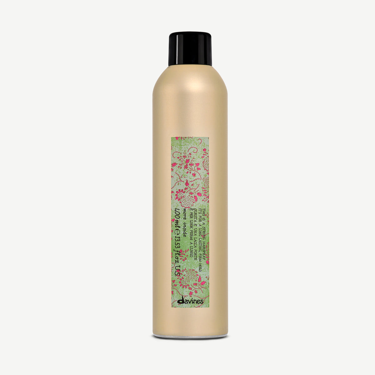 Davines France This is a Strong Hair Spray - Laque de fixation anti-humidité et à forte tenue pour une coiffure durablement fixée.