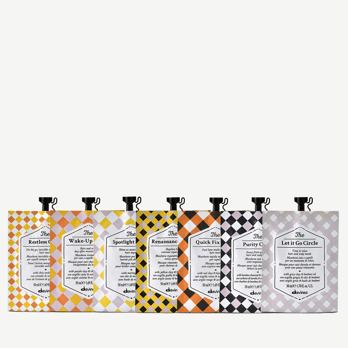 Un masque par jour 1 7 pz.Davines