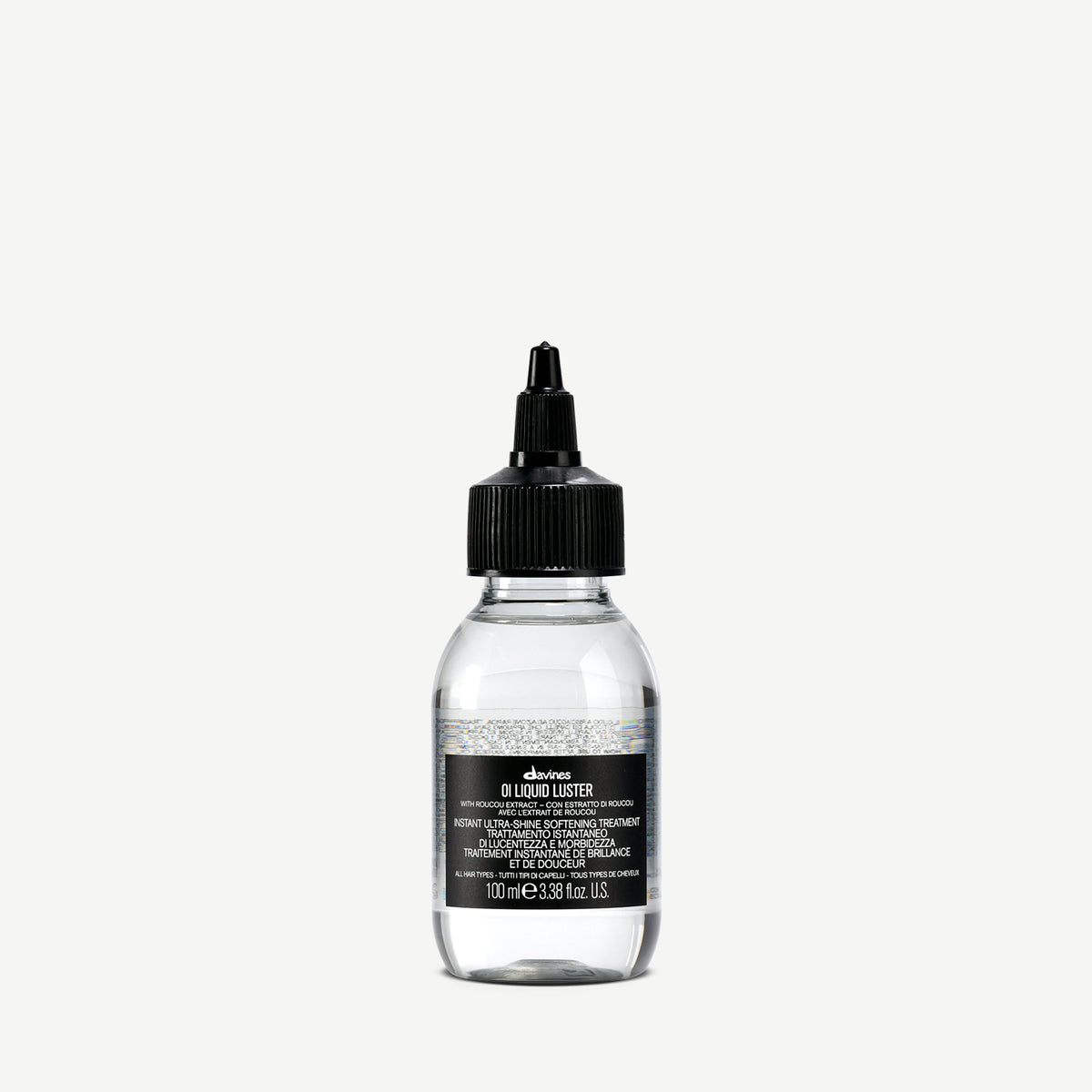 Davines France OI Liquid Luster - Sérum brillance à rincer pour des cheveux extra-brillants et soyeux de manière instantanée