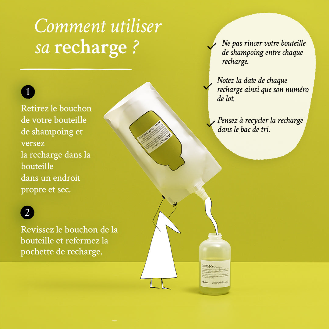 MOMO Shampoo + éco-recharge