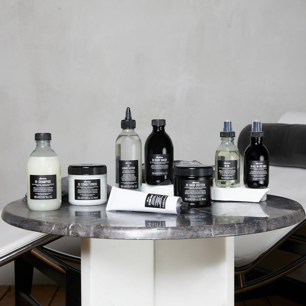 Davines France OI Liquid Luster - Sérum brillance à rincer pour des cheveux extra-brillants et soyeux de manière instantanée