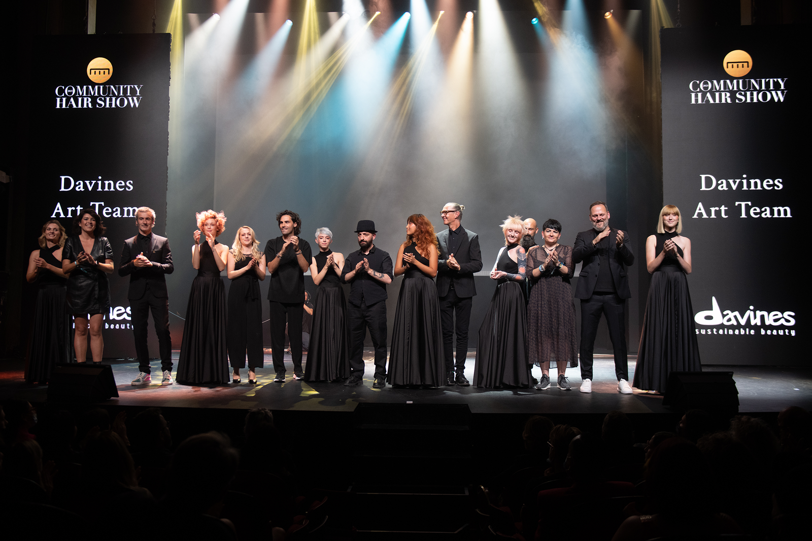 Davines équipe artisitique France collection cadence