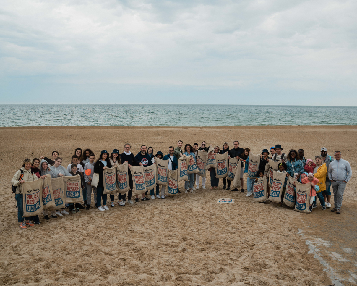 Journées de dépollution Davines x Project Rescue ocean