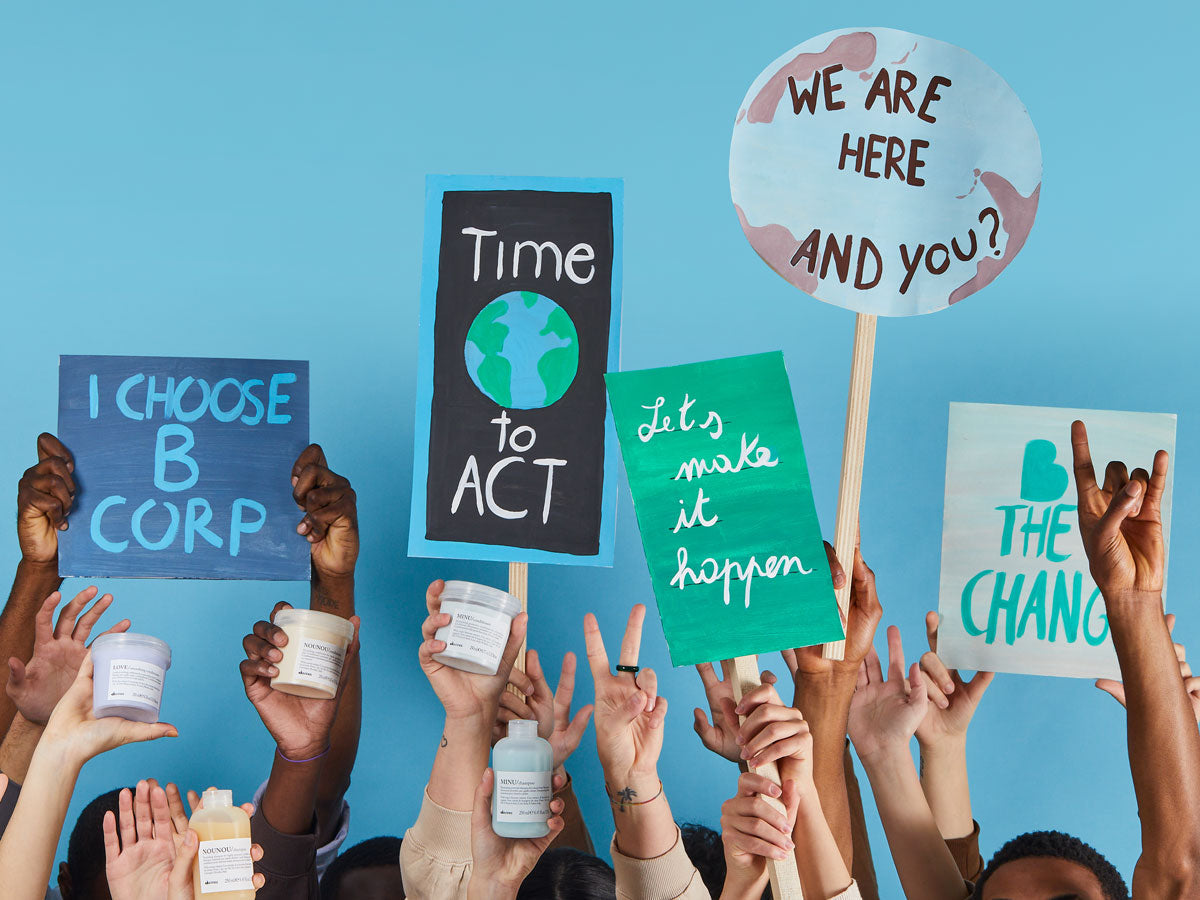 Bcorp Davines écoresponsable éthique environnement engagement