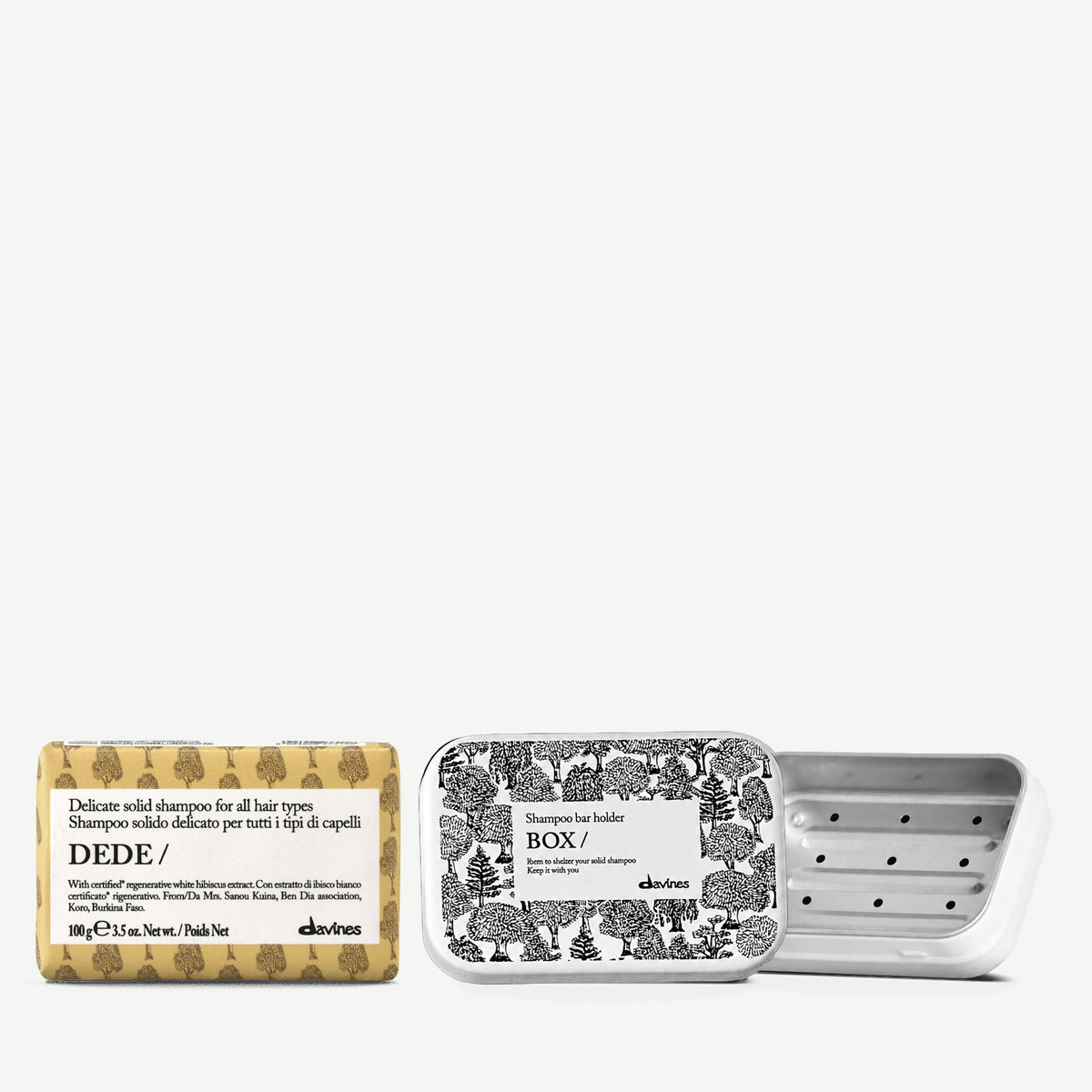 DEDE Shampoo Bar + Boîte 1  1 kitDavines
