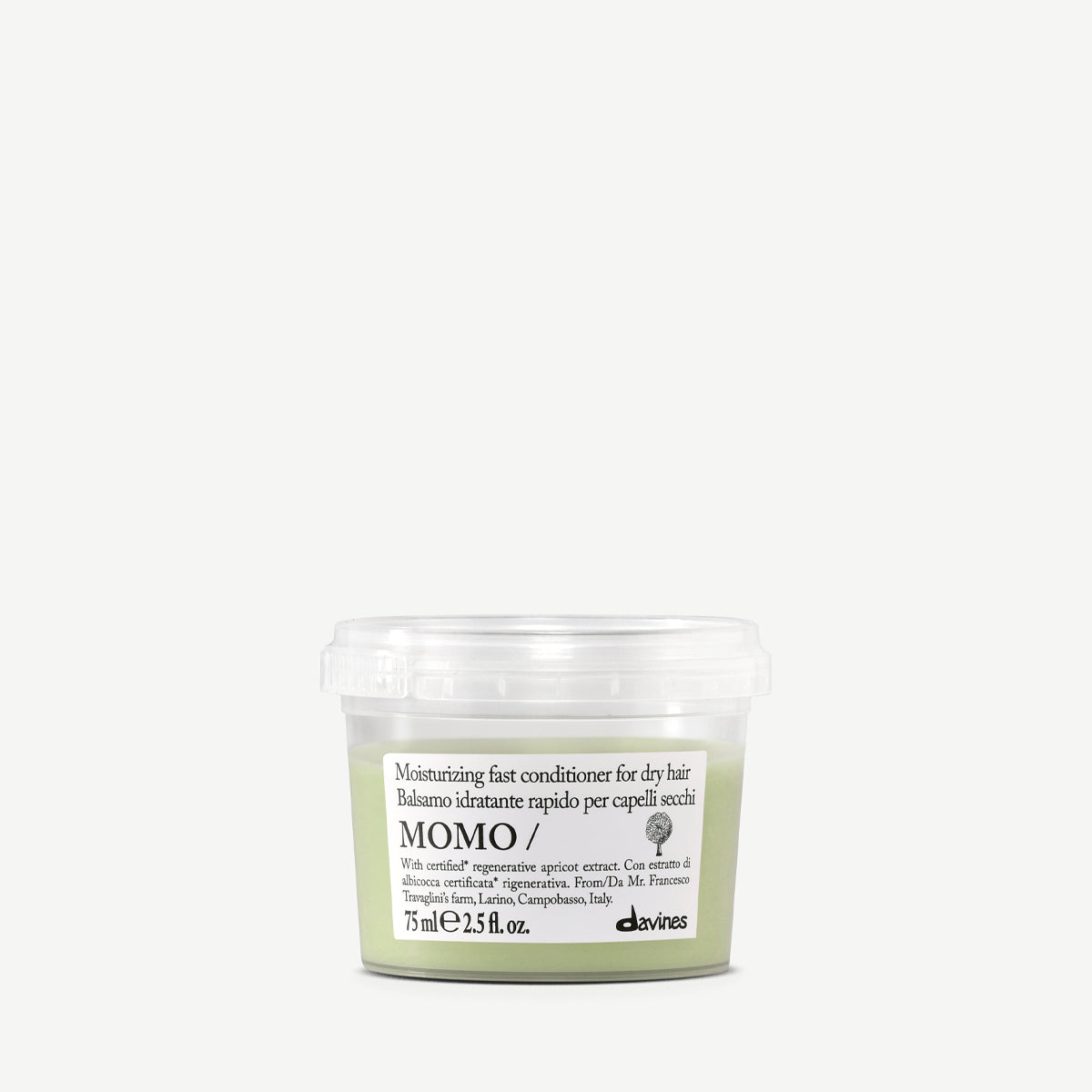 
Davines France MOMO Conditioner - L'après-shampoing pour cheveux sec qui transforme votre routine beauté : une hydratation express et intense pour une chevelure nourrie, douce et éclatante