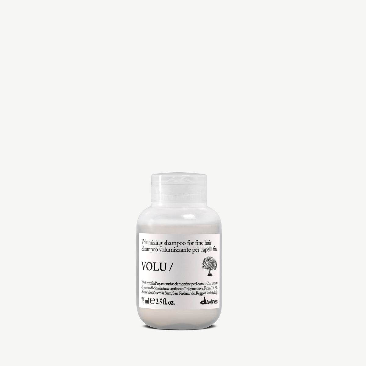 
Davines France VOLU Shampoo - Ce shampoing volumateur sublime les cheveux fins en leur apportant corps et légèreté. Une texture aérienne révélée dès le premier lavage