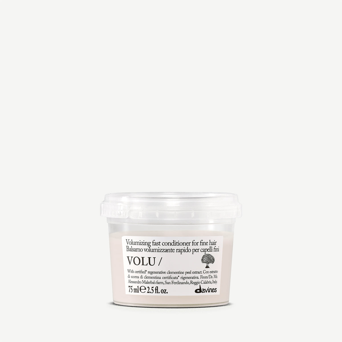 
Davines France VOLU Conditioner - Cet après-shampoing volumateur sublime les cheveux fins grâce à sa formule légère qui apporte corps et densité, pour une chevelure naturellement aérienne