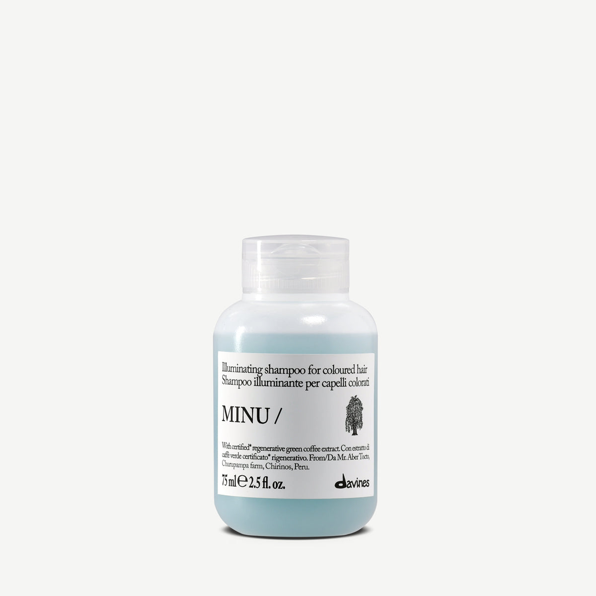 
Davines France MINU Shampoo - Shampoing pour cheveux colorés qui préserve la brillance et prolonge l'intensité de votre couleur grâce à sa composition protectrice douce