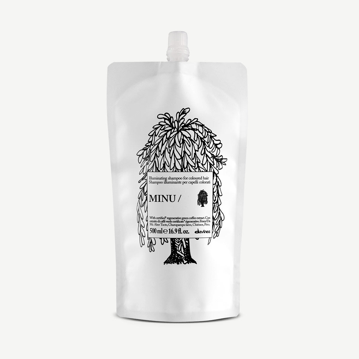 
Davines France MINU Shampoo - Shampoing pour cheveux colorés qui préserve la brillance et prolonge l'intensité de votre couleur grâce à sa composition protectrice douce