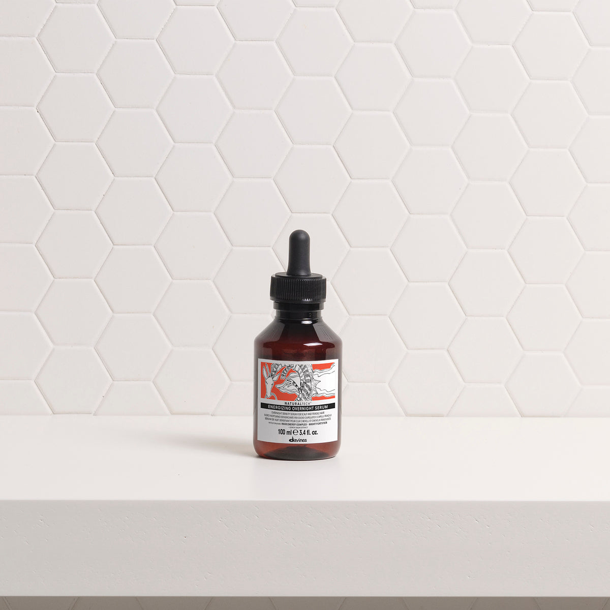 
Davines France ENERGIZING OVERNIGHT SERUM - Sérum de nuit sans rinçage pour le cuir chevelu et les cheveux