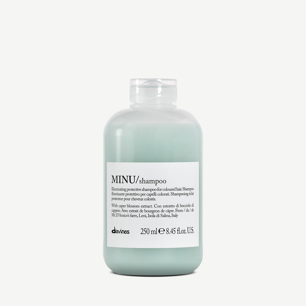 Translation missing: fr.products.general.vendor: ESSENTIAL HAIRCARE MINU Shampoo Shampoing pour cheveux colorés qui protège durablement la couleur tout en apportant brillance et éclat-100x.jpg?v=1746021642
