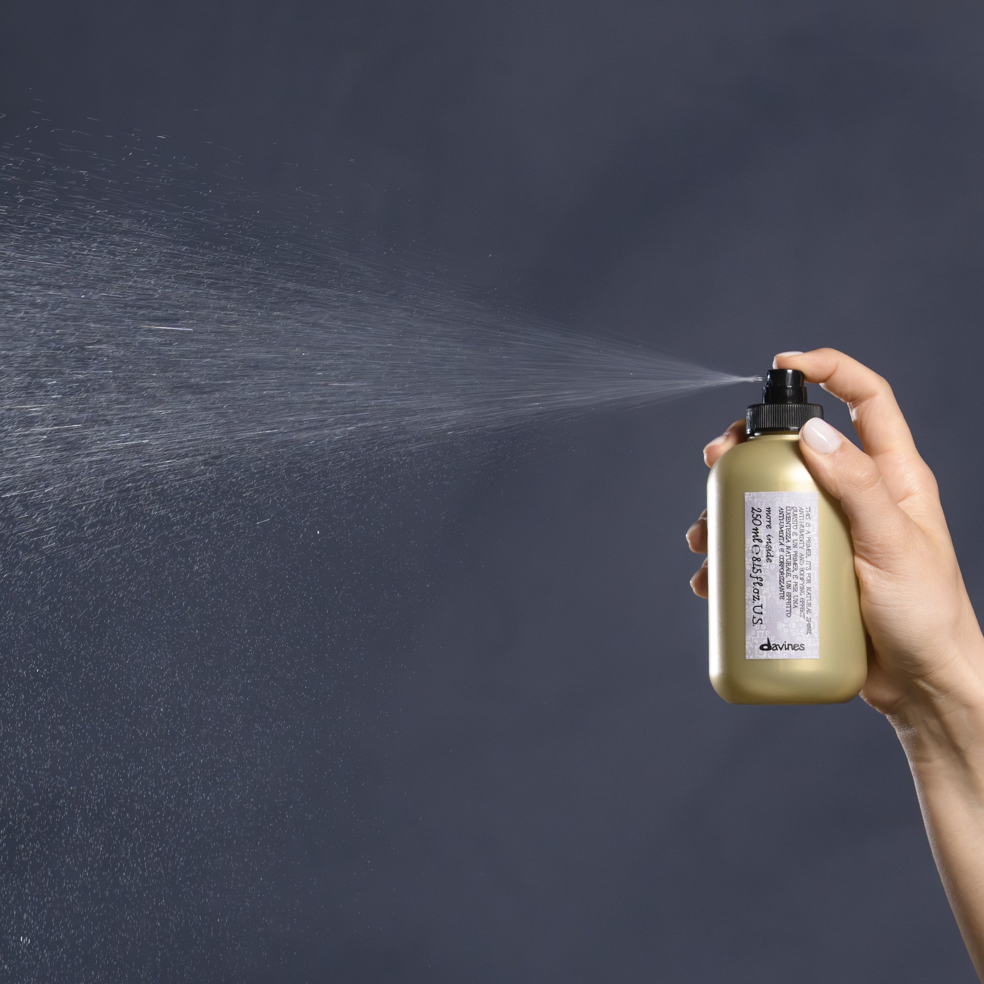 Translation missing: fr.products.general.vendor: MORE INSIDE This is a Primer  Primer spray coiffant et texturisant pour une protection contre l'humidité et un renforcement du corps des cheveux -100x.jpg?v=1765374922
