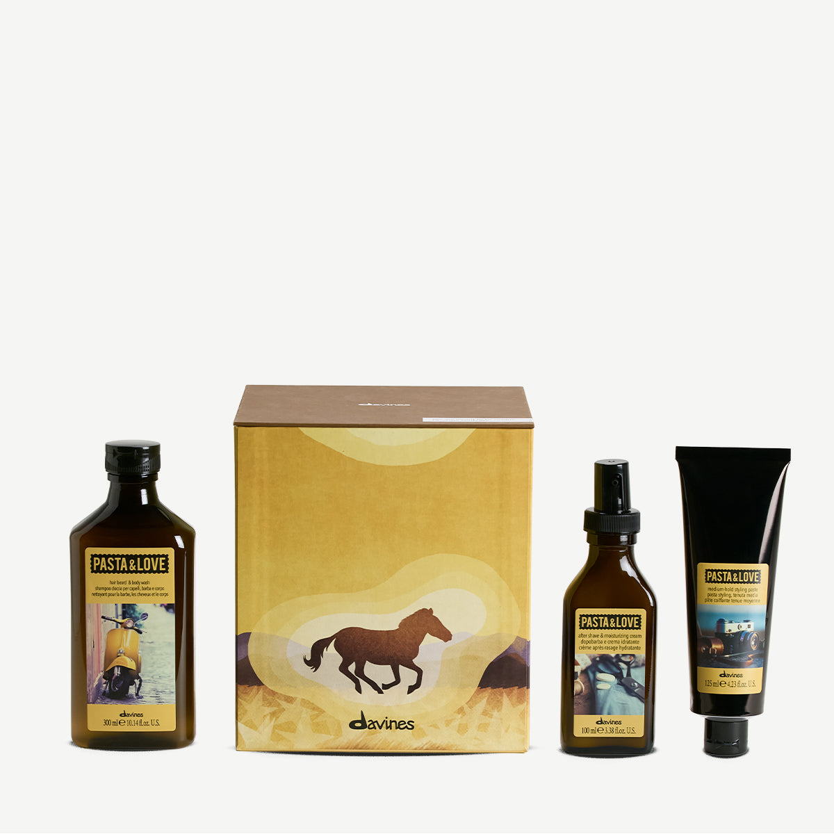Coffret Homme PASTA&amp;LOVE 1  Davines france
