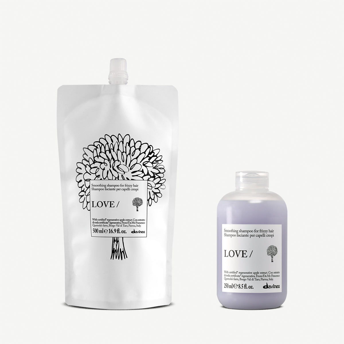 LOVE Smoothing Shampoo + éco-recharge 1  Davines
