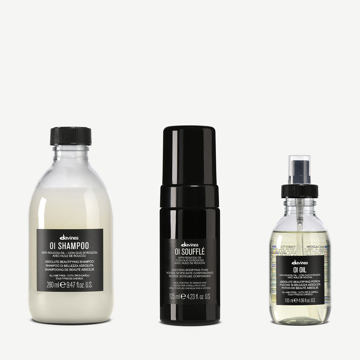 Kit Cheveux Fins OI 1  Davines france
