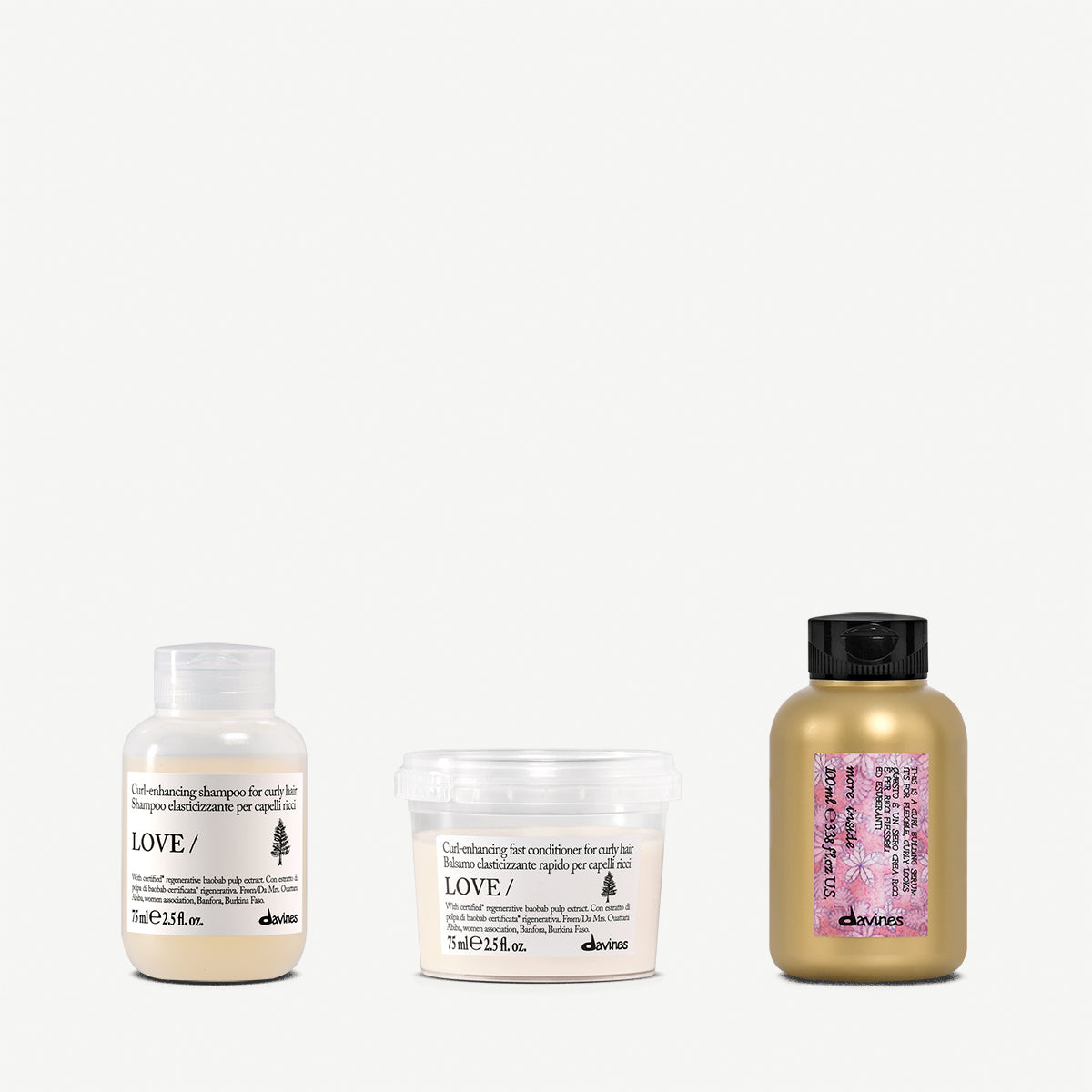 Kit Découverte Cheveux Bouclés 1  1 kitDavines
