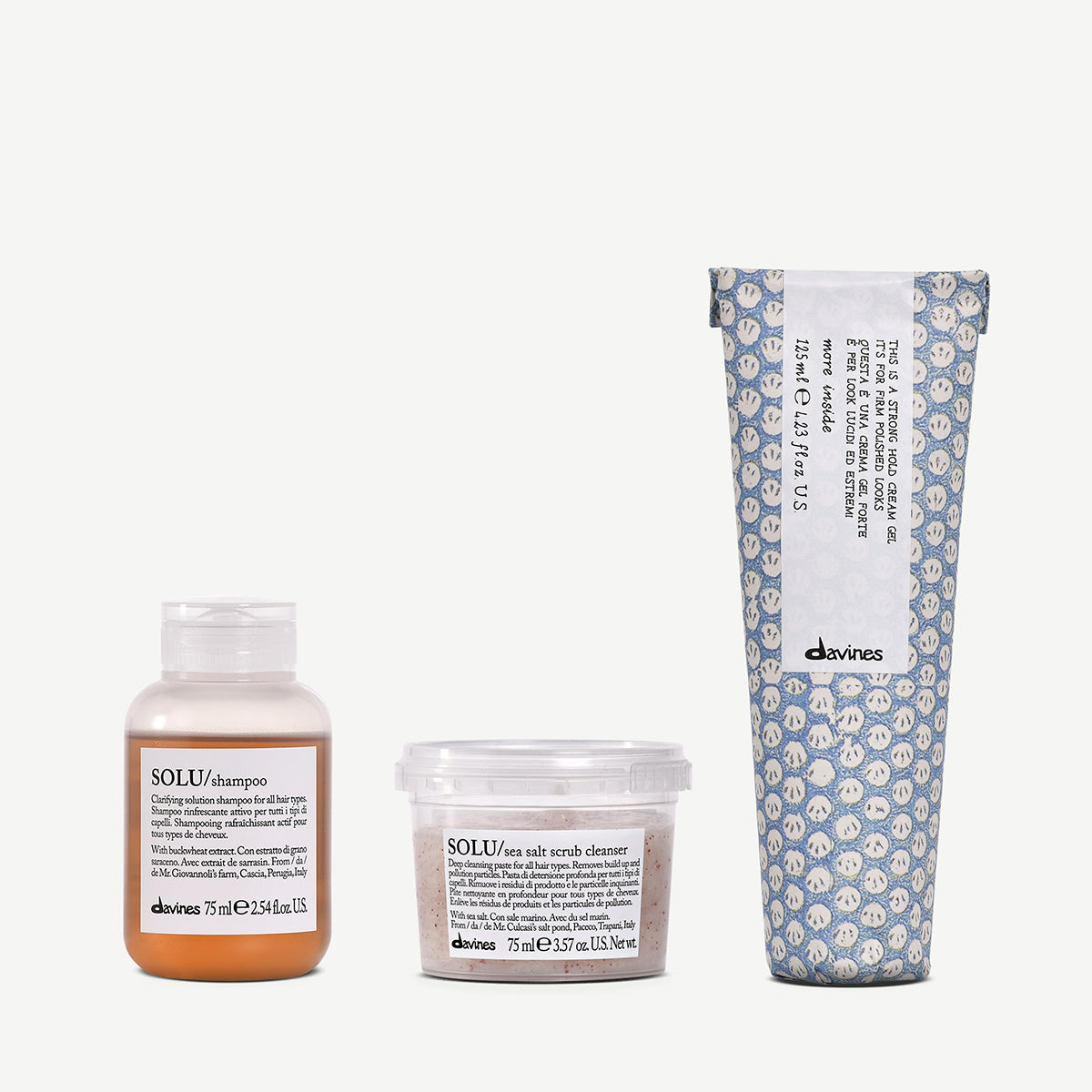 Kit Découverte Cheveux Homme 1  3 pz.Davines france
