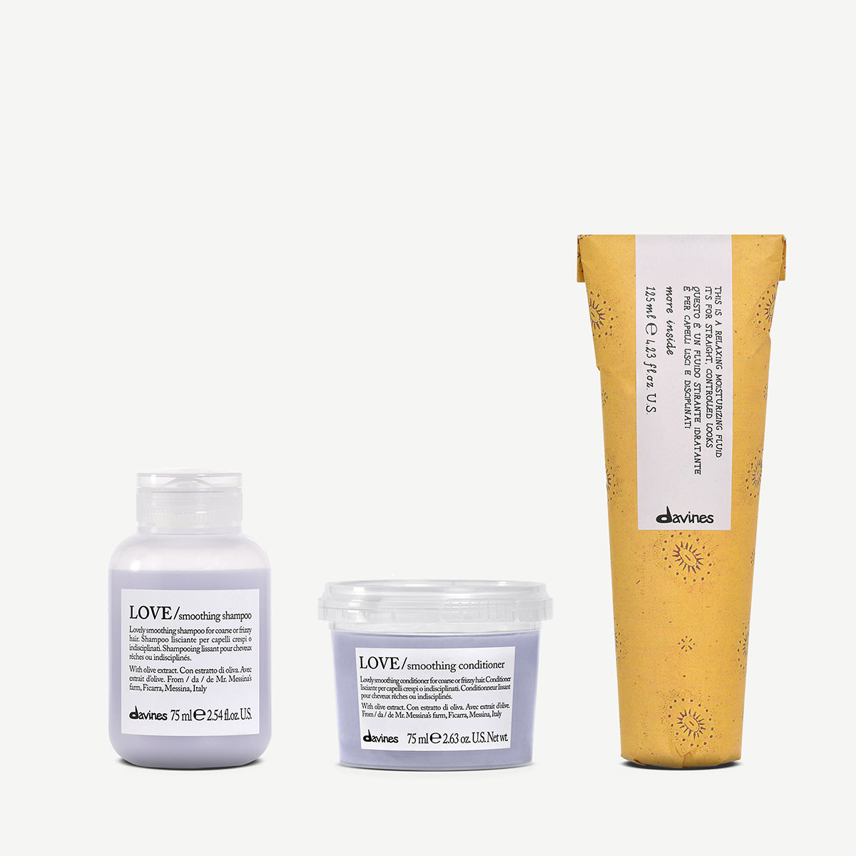 Kit Découverte Lissant &amp; Anti-Frisottis 1  3 pz.Davines
