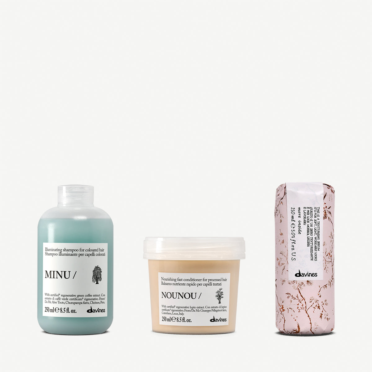 Trio Soin Cheveux Colorés 1  1 kitDavines
