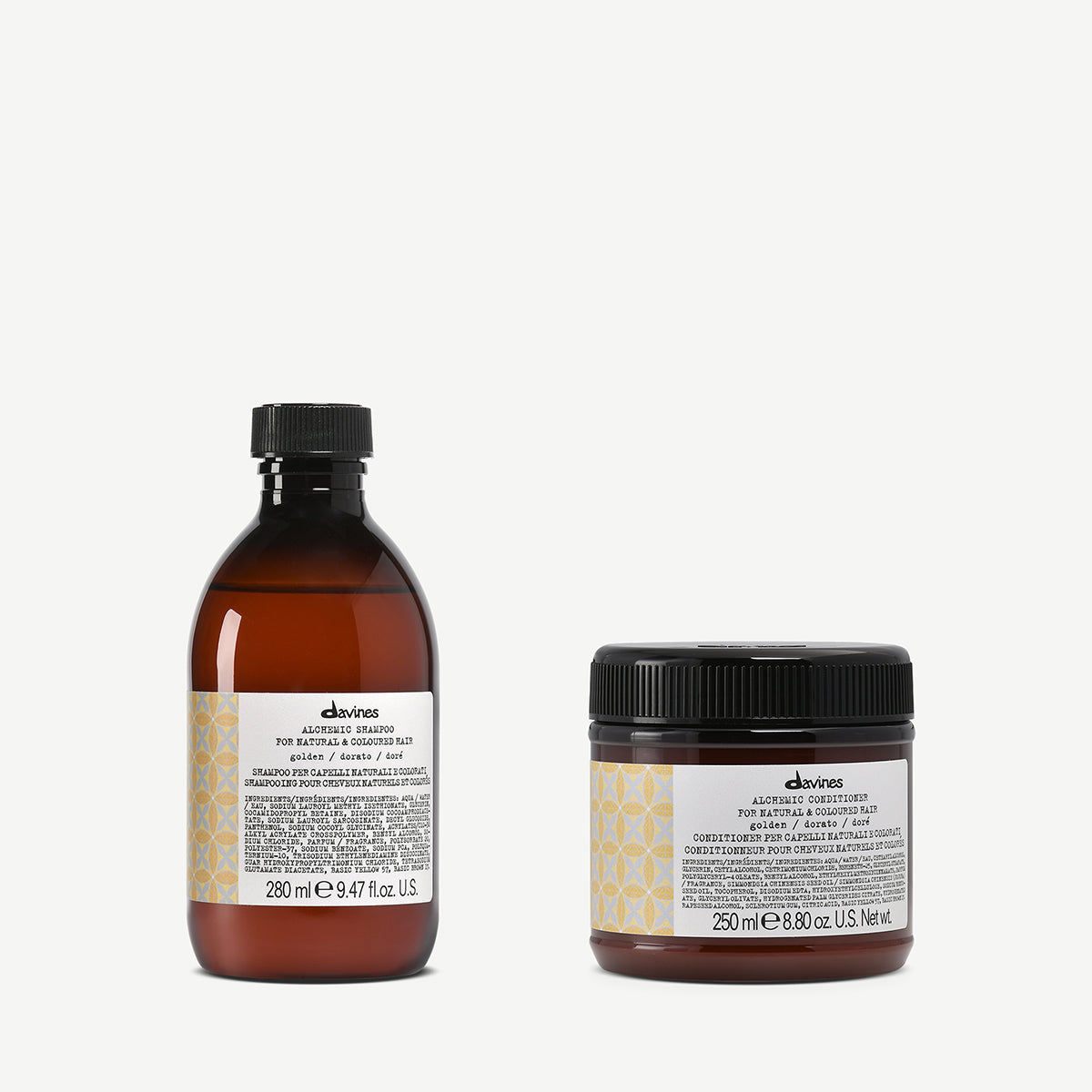 Kit Cheveux Blond Miel 1  Davines france
