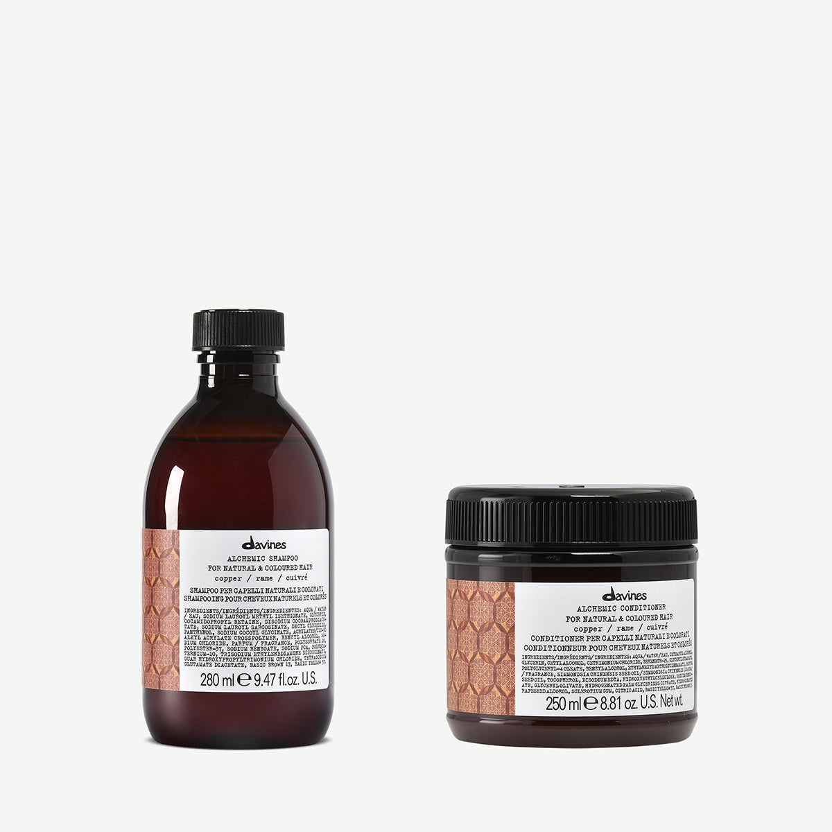 Kit Cheveux Roux Cuivrés 1  Davines france
