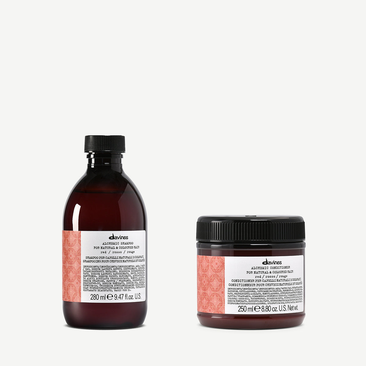 Kit Cheveux Roux Naturels 1  Davines france
